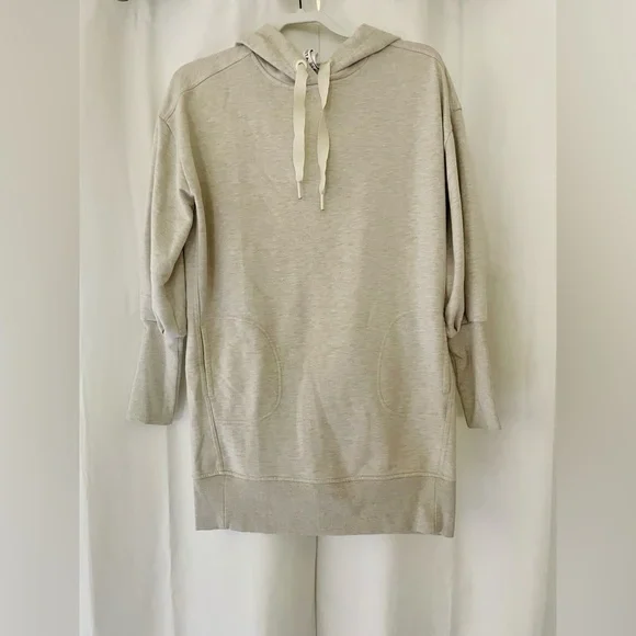 Athleta Off-White Hoodie Dress size small ( PLEASE READ!) - Picture 6 of 16